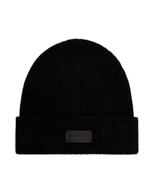 Beanies di Michael Kors in Black da Uomo