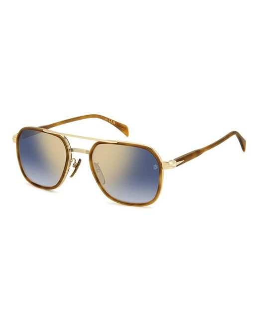 David Beckham Metallic Sunglasses