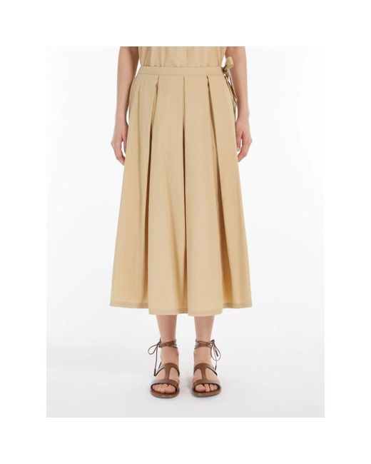 Weekend by Maxmara Natural Midi Skirts
