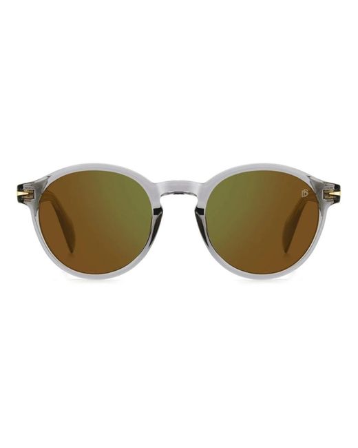 David Beckham Gray Sunglasses