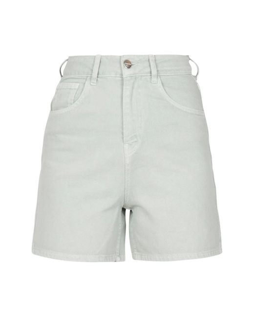 hinnominate Gray Denim Shorts