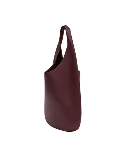 A.P.C. Purple Tote Bags