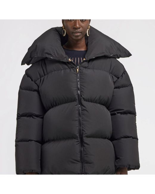Roberto Cavalli Blue Down Jackets