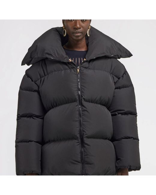 Roberto Cavalli Blue Down Jackets