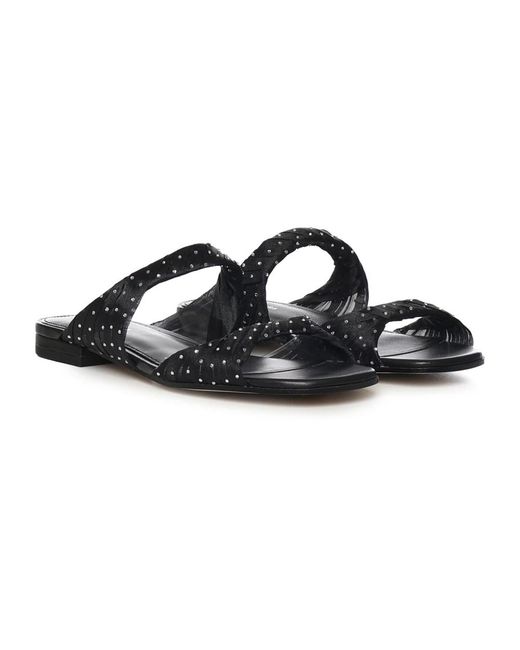 Michael Kors Black Sliders