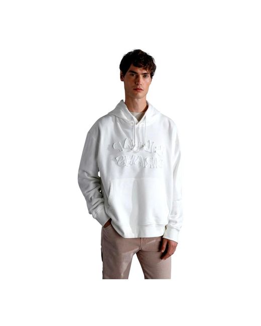 Paul & Shark White Hoodies for men