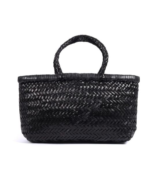 Tote Bags di Dragon Diffusion in Black
