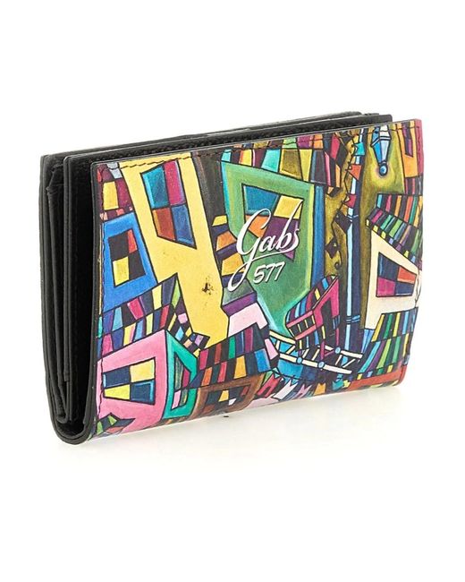 Wallets & Cardholders Gabs en coloris Metallic