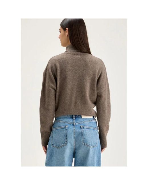 Bellerose Brown Turtlenecks