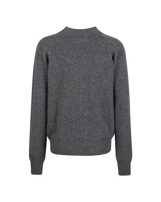 Drumohr Gray Round-Neck Knitwear