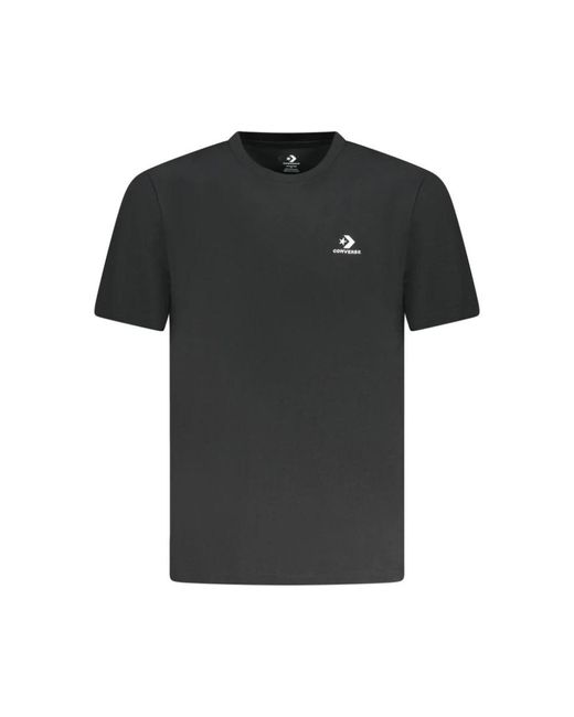 T-Shirts Converse de hombre de color Black