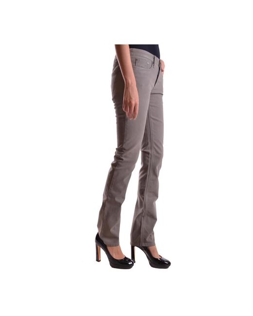 Neil Barrett Gray Straight Trousers