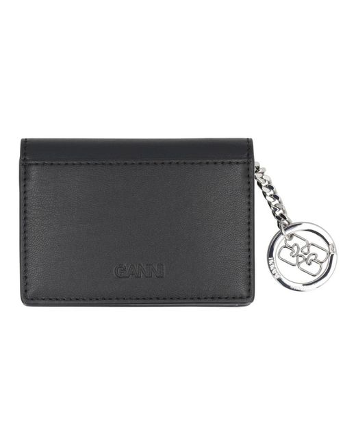 Wallets & Cardholders di Ganni in Black