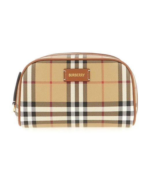 Burberry Metallic Clutches