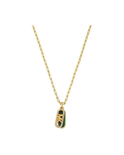 Necklaces Michael Kors de color Metallic