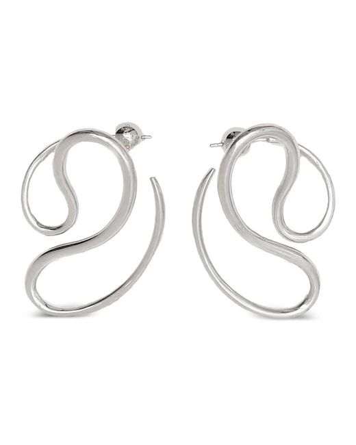 Earrings Panconesi en coloris Metallic