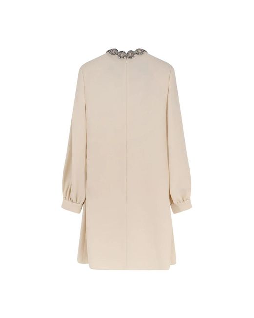 Valentino Natural Short Dresses
