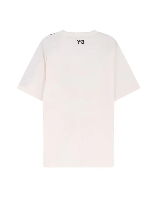Y-3 White T-Shirts for men
