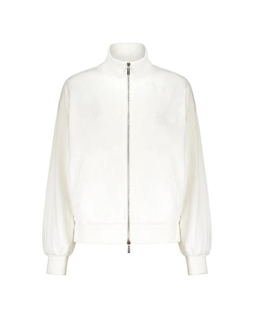 Moorer White Zip-Throughs