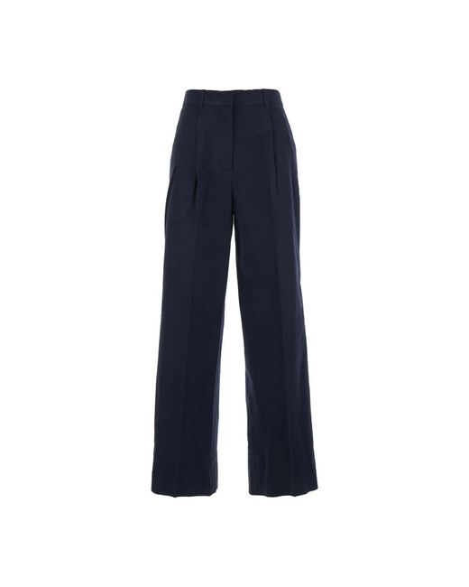 DUNST Blue Wide Trousers