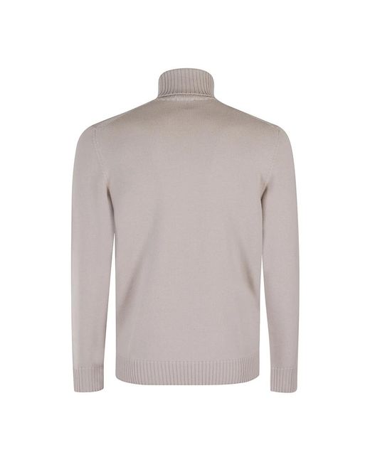 Drumohr Gray Turtlenecks for men