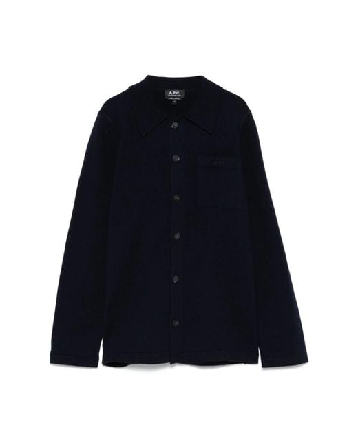 Light Jackets A.P.C. de color Blue