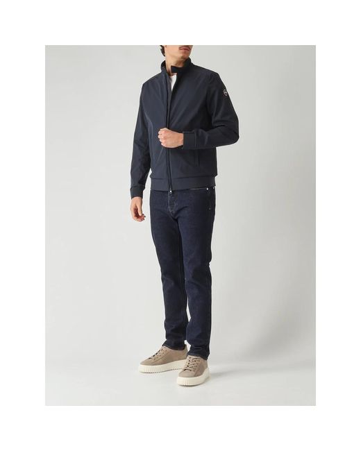 Colmar Softshell Biker Jacket in het Blue voor heren