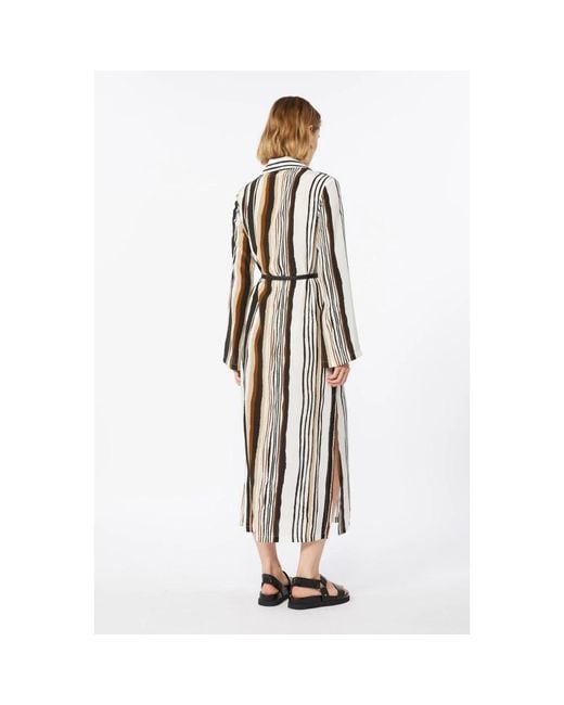 Max Mara Metallic Shirt Dresses