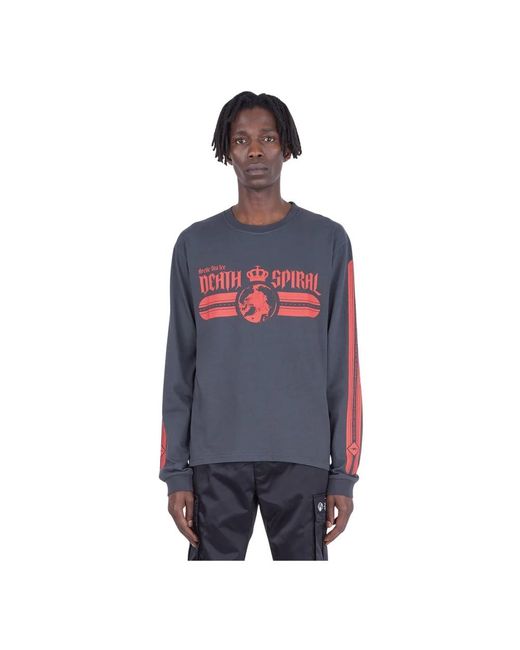 Long Sleeve Tops Phipps de hombre de color Blue