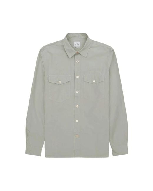 Paul Smith Gray Casual Shirts for men