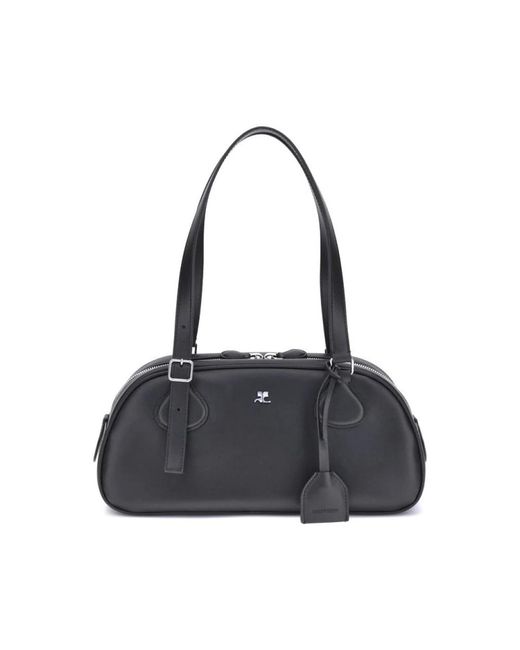 Shoulder Bags di Courreges in Black