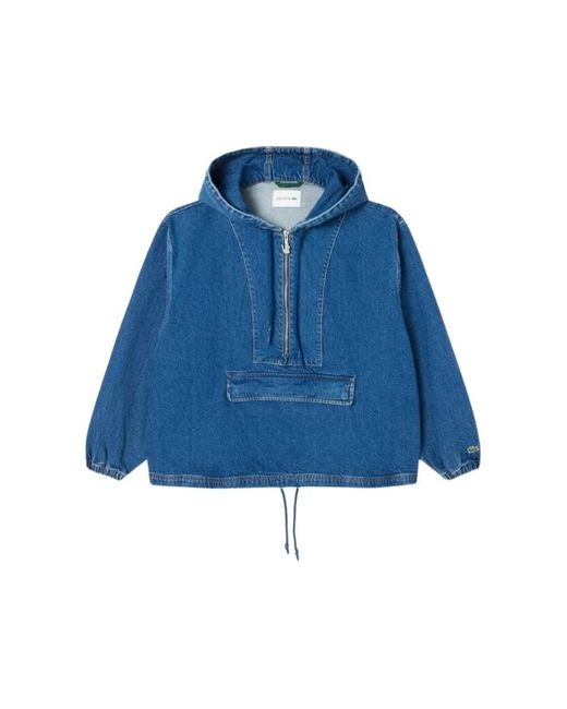 Lacoste Hoodies in het Blue
