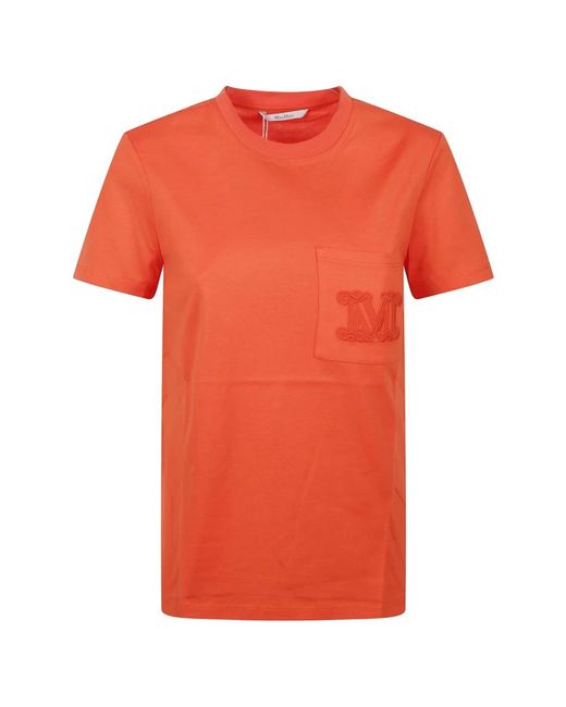 Max Mara Orange T-Shirts
