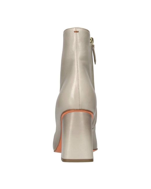 Santoni Gray Boots