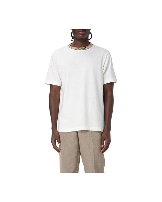 Burberry T-Shirts in White für Herren