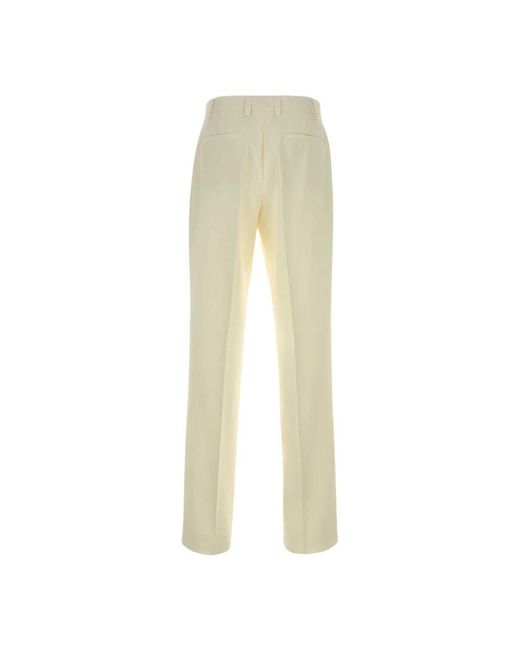 Versace Natural Suit Trousers for men