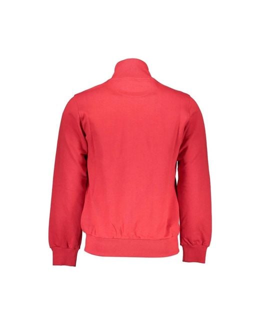 La Martina Red Zip-Throughs for men