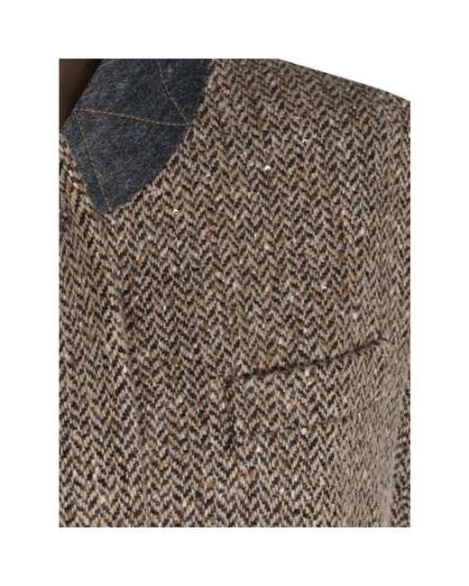Vests Brunello Cucinelli de color Brown