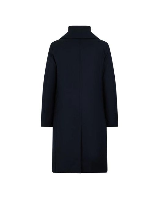 Moorer Blue Single-Breasted Coats