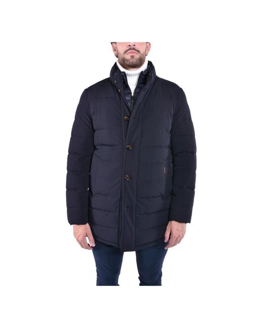 Moorer Blue Down Jackets for men