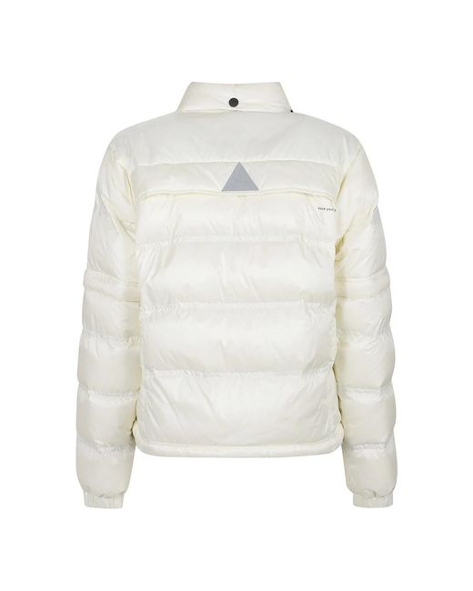 Moncler Jassen ,Wit ,Leer Mauduits Down Jacket in het White