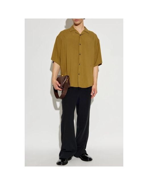 AMI Green Short Sleeve Shirts for men