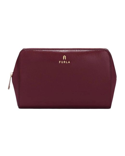 Toilet Bags di Furla in Red