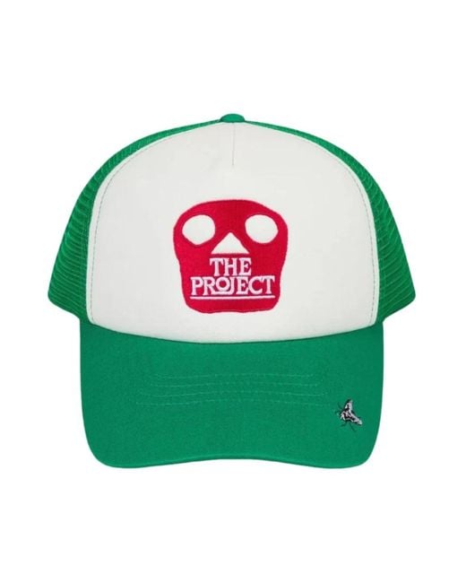 Cappellino trucker verde con chiusura regolabile di Aries in Green da Uomo