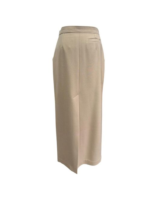 Margaux Lonnberg Natural Midi Skirts
