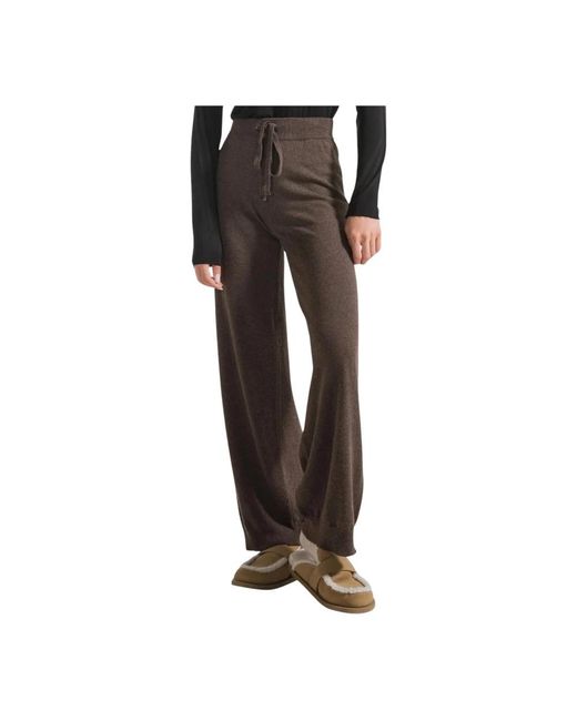Deha Brown Wide Trousers