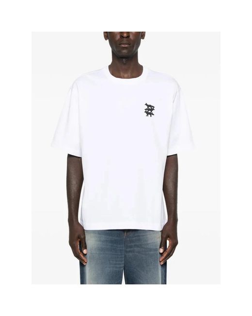 T-Shirts Maison Kitsuné de hombre de color White