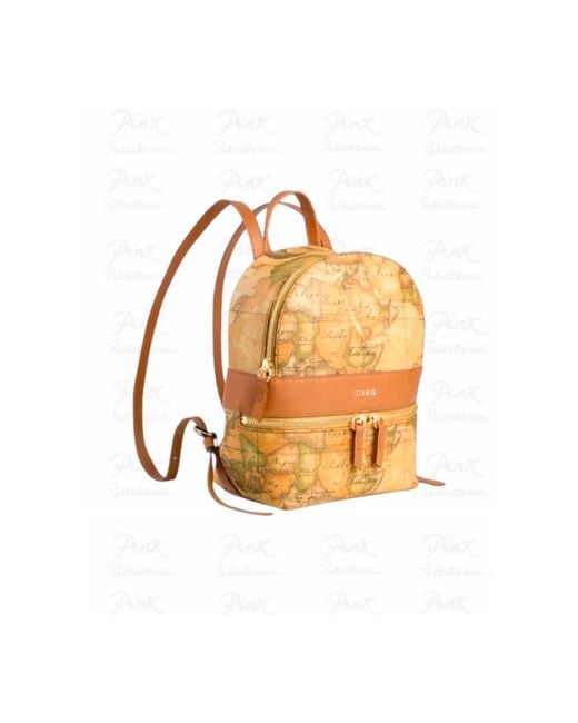 Alviero Martini 1A Classe Orange Backpacks