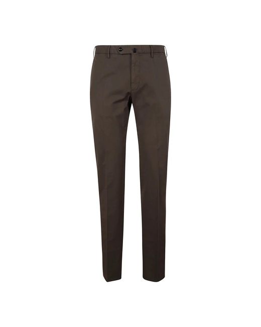 Incotex Gray Slim-Fit Trousers for men