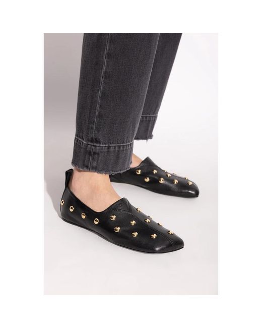 Chloé Black Ballerina Shoes